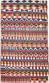 15. Gadjari Kilim, Usbek, 19th century, 328 x 178 cm