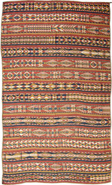 14. Gadjari Kilim, Usbek, Circa 1900, 222 x 196 cm