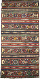 32. Shirvan Kilim, Caucasus, 2. Half 19th century, 360 x 180 cm