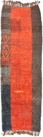 11. Central Asia, Uzbek, Dschulkir, 1.Half 20th Century, 363 x 119 cm