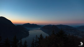 La prima alba del 2017 - Monte Brè