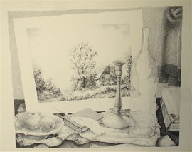 Stilleven, Rotringpen, 1977