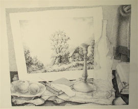 Stilleven, Rotringpen, 1977