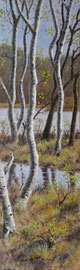 º Berken, tegen het voorjaar, 3, a/p, 45x150cm