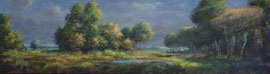 Fantasie, Boomgroepen, o/a/p, 72x20cm