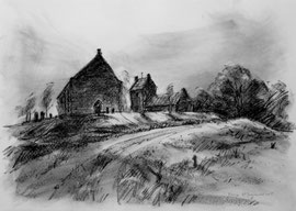 Ezinge, krijt, ca. A3