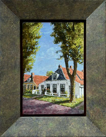 º Huis Middenstreek, o/a/p, 10x15cm, opdracht