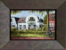 º Huis Langestreek, o/a/p, 15x10cm, opdracht
