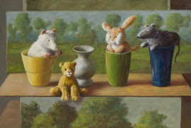 'Hé, joh!', o/a/p, 60x40cm