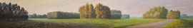 Boomgroepen, avond, o/a/p, 165x24cm, '09