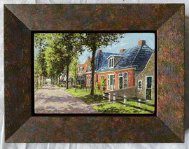 º Huis Middenstreek, o/a/p, 15x10cm, opdracht