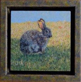 * Vroeg konijntje, a/p, 10x10cm ntk