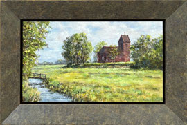 º Marsum, alkyd/papier/mar., 22,5x13cm
