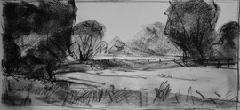 Hoornsedijk, houtskool