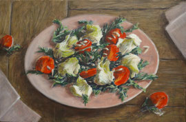Salade, a/p, 61x40cm