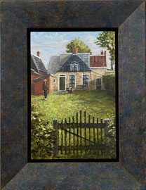 º Huis Grietje, o/a/p, 10x15cm, opdracht