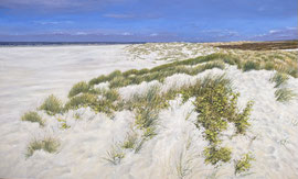 Jonge duintjes en verte, a/p, 122x74cm