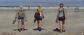 º Drie generaties, o/a/p, 14x6cm