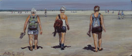 º Drie generaties, o/a/p, 14x6cm