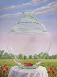 º Bokaal-Saaksumborg, o/a/doek, 150x200cm, opdracht