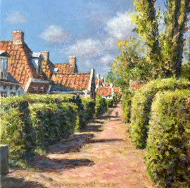 º Langestreek om de Noord 5, o/p, 16x16cm