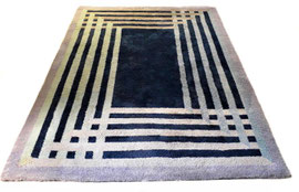 Rabat Berber Sheep Wool Rug, Carpet, Morocco, 1980s - PN.Modern pnmodern.com