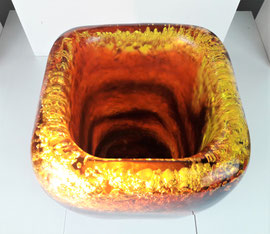 Soviet Bobbled-Resin ice-Bucket, Probably Russia, 1970s