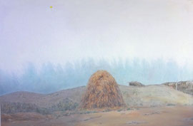 Haystack, 24” x 36” / 干草堆，61cm x 91.5cm, 2012