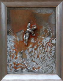  "Ange baroque" 33 x 40 - 380€ sans cadre