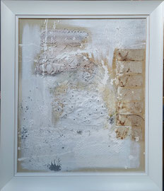 Reine des neiges - 54 x 65 - avc cadre 67 x 77,5 