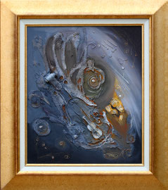 46 x 55  - "Violon gris" -  810€ sans cadre