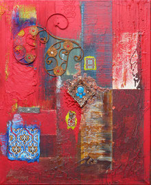 "Le sang d'Eléonore" - 65 x 81  - 1150€