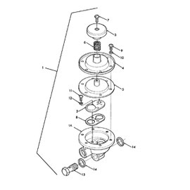 Bomba para elevación de combustible de Ford S10.
