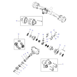Diferencial eje delantero FWD ACP027288A