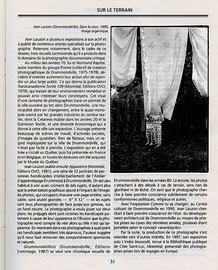 Extrait de "Esse Arts + Opinions",  Montréal, printemps 1998, no 34, spécial Mauricie - Bois-Francs.