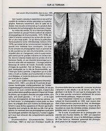 Extrait de "Esse Arts + Opinions",  Montréal, printemps 1998, no 34, spécial Mauricie - Bois-Francs.