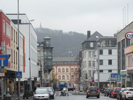 Von der Basilika Straße (Sackgasse) zur Innenstadt