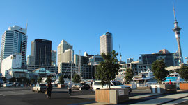 Auckland et son centre d'affaires