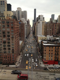 Manhattan side, 1st Avenue 