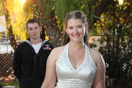 Wedding couple portrait