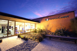 Exterior of Santa Barbara location for Green Coast Hydroponics.