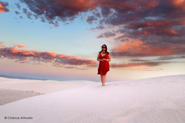 White Sands National Monument, New Mexico.