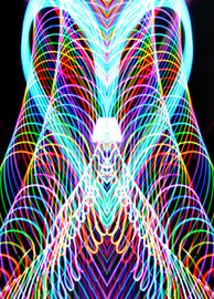 From the series of photographs "Lightscapes" by Kimberly F. Davis