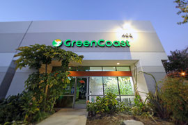 Exterior of Orange location for Green Coast Hydroponics.