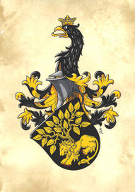 Familie R. Gouache, Neustiftung