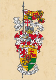 Wappen des Lord Macdonald of Macdonald