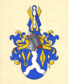 Familie S., Gouache, Neustiftung