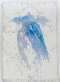 ANNA SLOBODNIK "O.T." ZYKLUS TEPPICH 250 X 180 CM MISCHTECHNIK AUF LEINWAND 2016