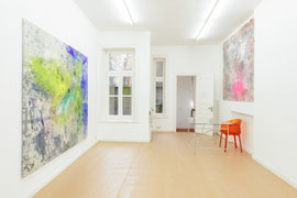 AUSSTELLUNGSANSICHT FEELINGS ARE FACTS JANUS HOCHGESAND 7TÜREN GALERIE HAMBURG