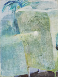  YOOJIN CHANG   ARMCHAIR  2013    ÖL AUF CANVAS   25 x 20 CM